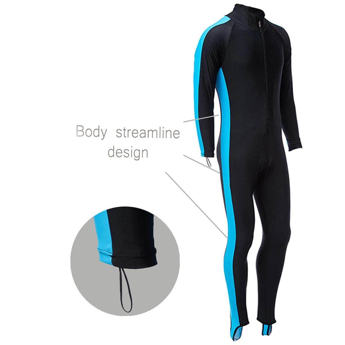 Unisex Watersport Sun Block Warm Scuba Diving Suit Wetsuit Swimming Jumpsuit XL XL