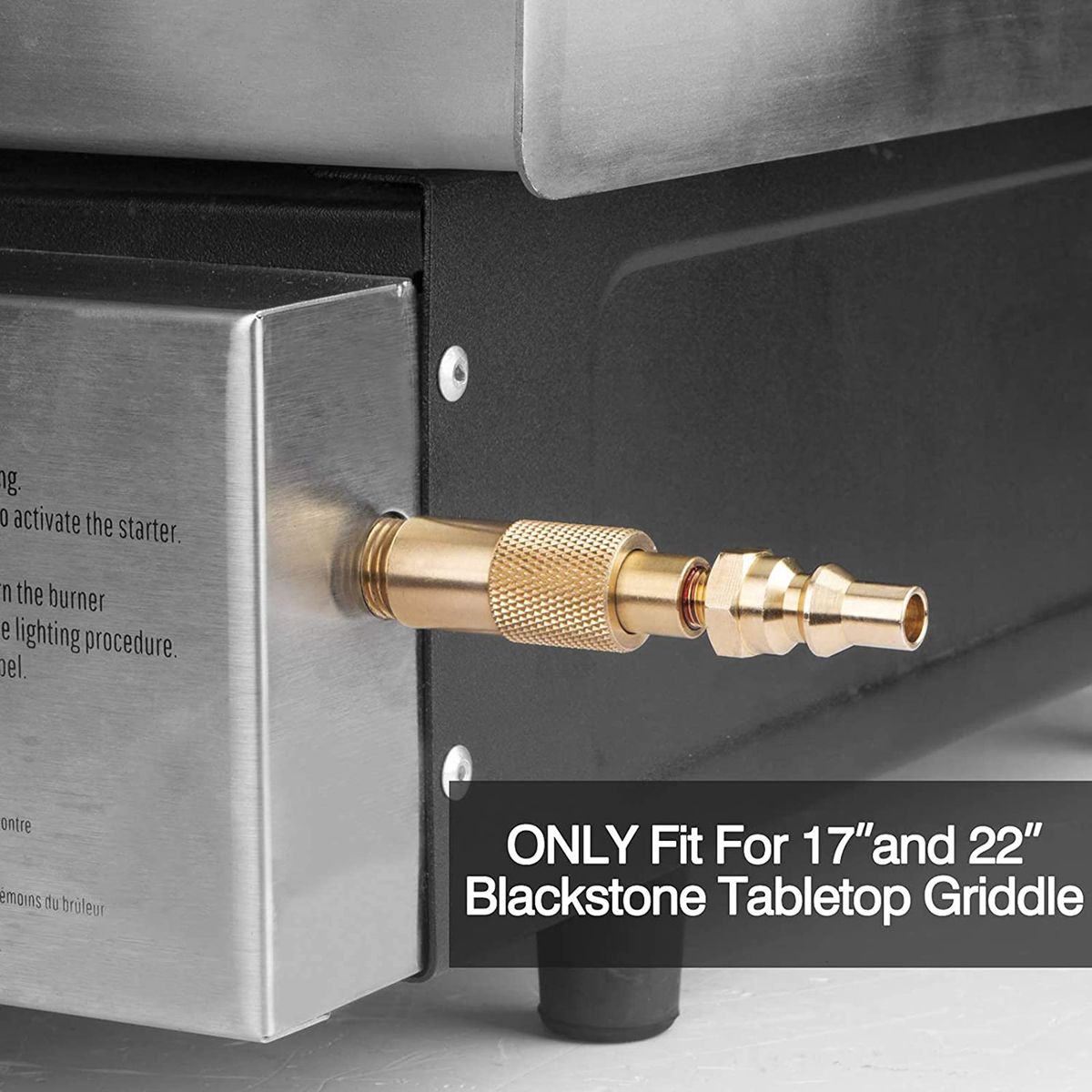 1/4'' RV Quick Connect Adapter Solid Brass Conversion