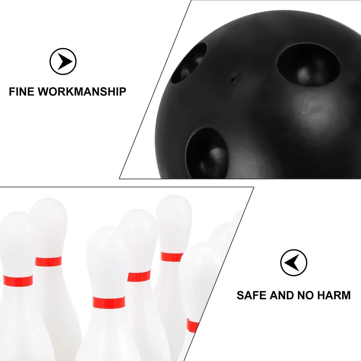 kids bowling set bowling and set lawn bowling games set portable indoor or outdoor bowling game 16cm family bowling game toys