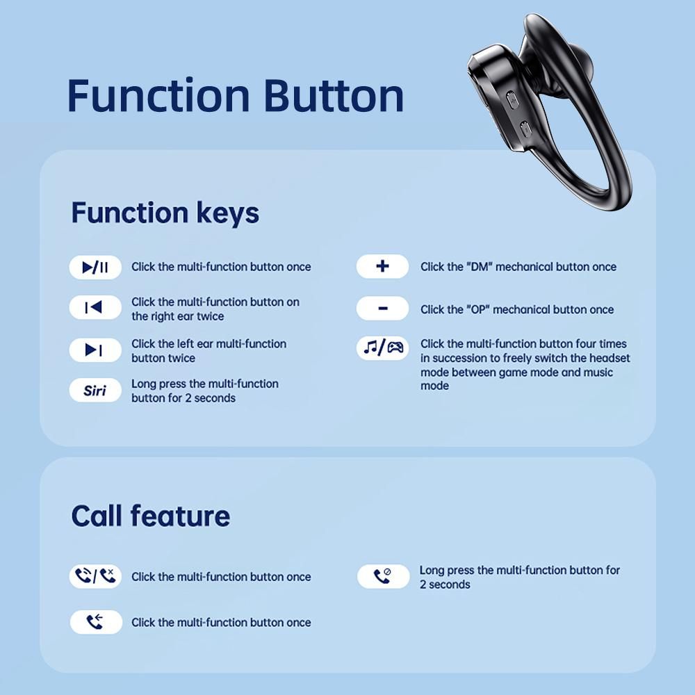 Lenovo thinkplus XT80 Wireless BT Sport Earphone Mini Headphones with Mic Charging Case Hi-Fi Stereo Sound Noise Reduction HD Call Smart Fast Pair Compatible with iOS Android System