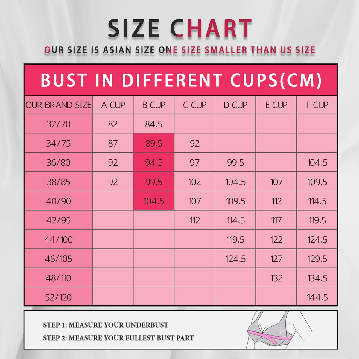 Half Cup Floral Lace Front Cross Line Bra For Women