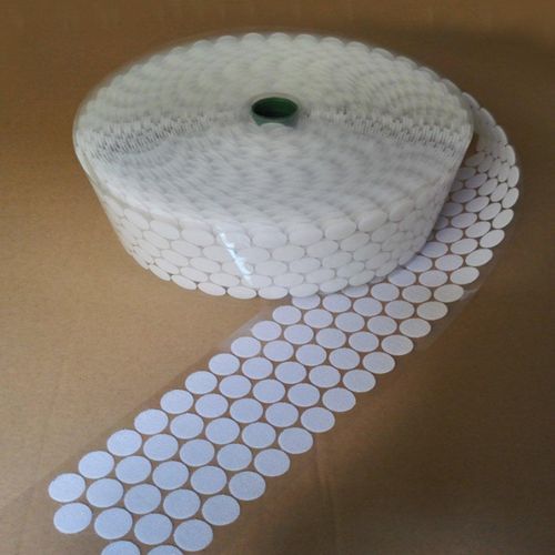 1000PCS Round Coins Dots Self Adhesive Coin Hook Loop Stick On Tape Discs Circle # 10mm