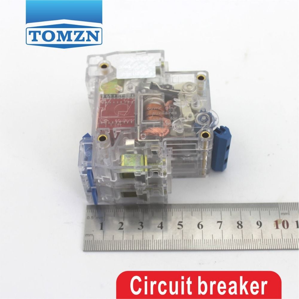 32A Breaker 2P Transparent Case MCB Mini Circuit