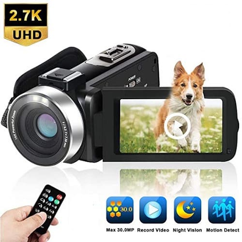 Night Vision Touch Screen Remote Control Digital Video Camera