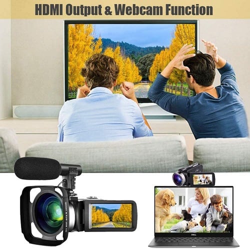 Night Vision Touch Screen Remote Control Digital Video Camera