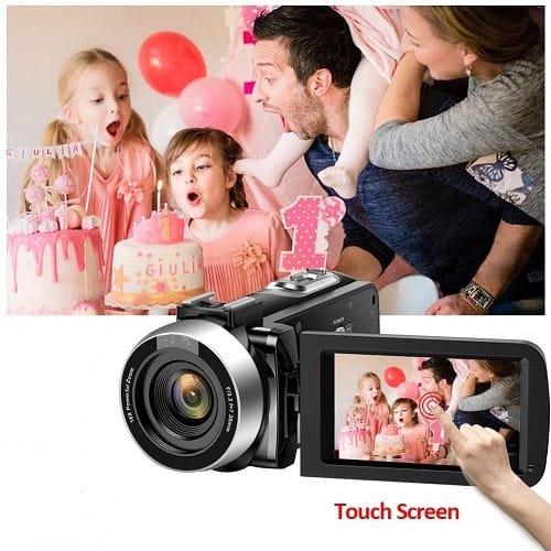 Night Vision Touch Screen Remote Control Digital Video Camera