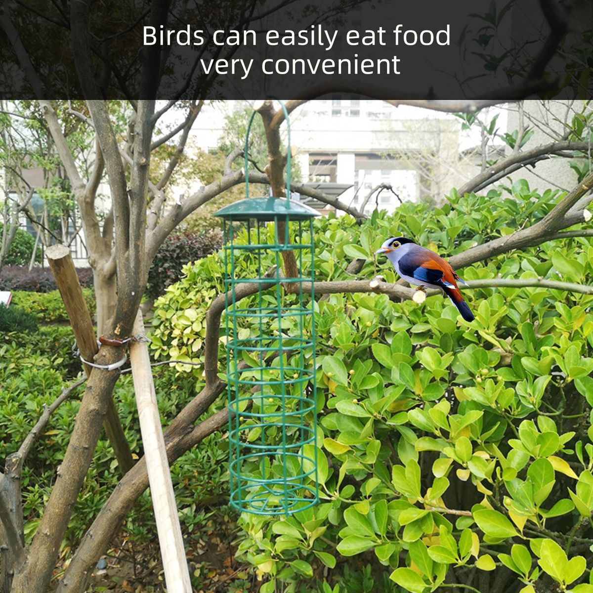 Bird Feeder Metal Bird Feeder Outdoor Hanging Bird Feeder