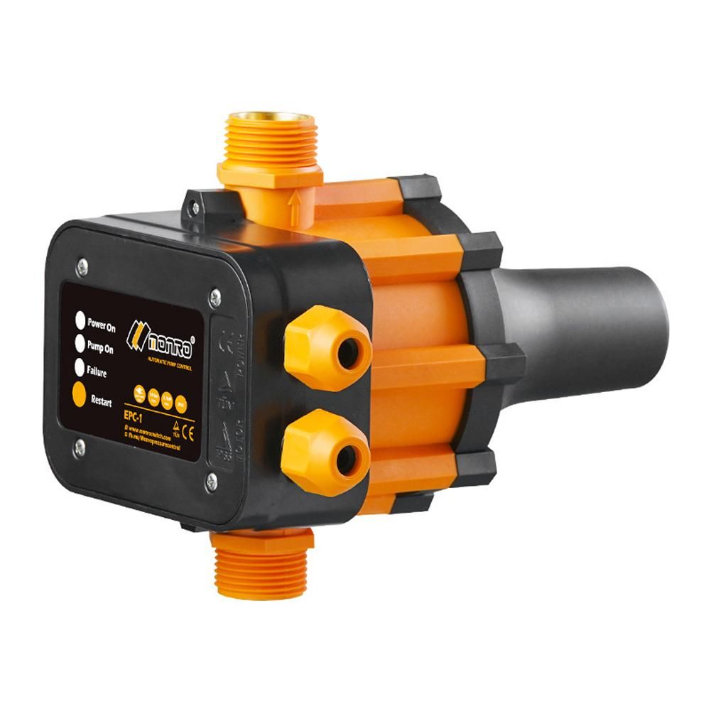 10A 220V~240V IP65 Waterproof Level Water Pump Automatic Switch Adjustable Water Pump Pressure Controller Household Pump Electronic Pressure Switch Pipeline Leakage  Water Shortage Protections Function