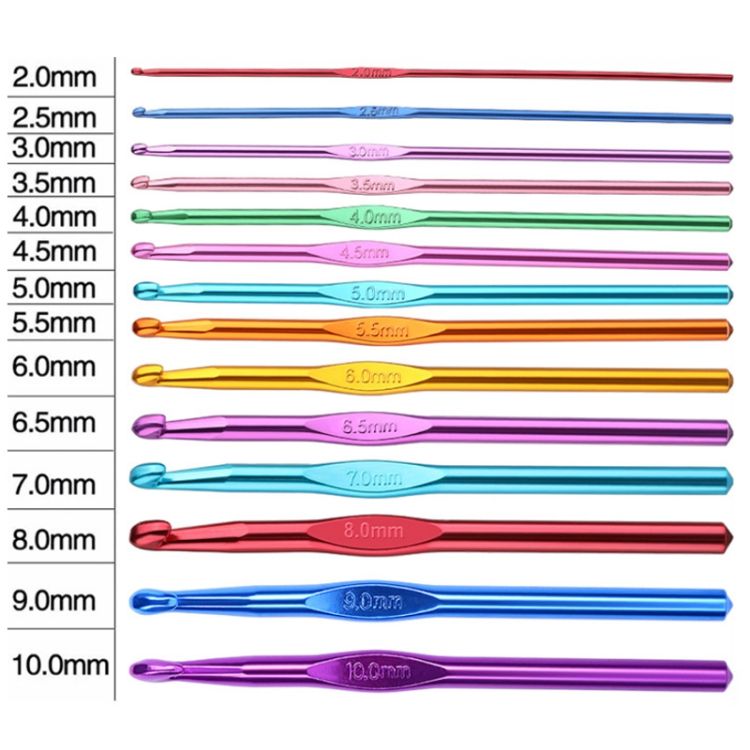 26 PCS/Set Single Head Crochet DIY Knitting Tool Material