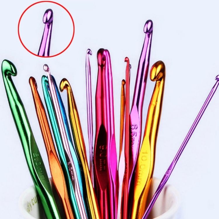 26 PCS/Set Single Head Crochet DIY Knitting Tool Material