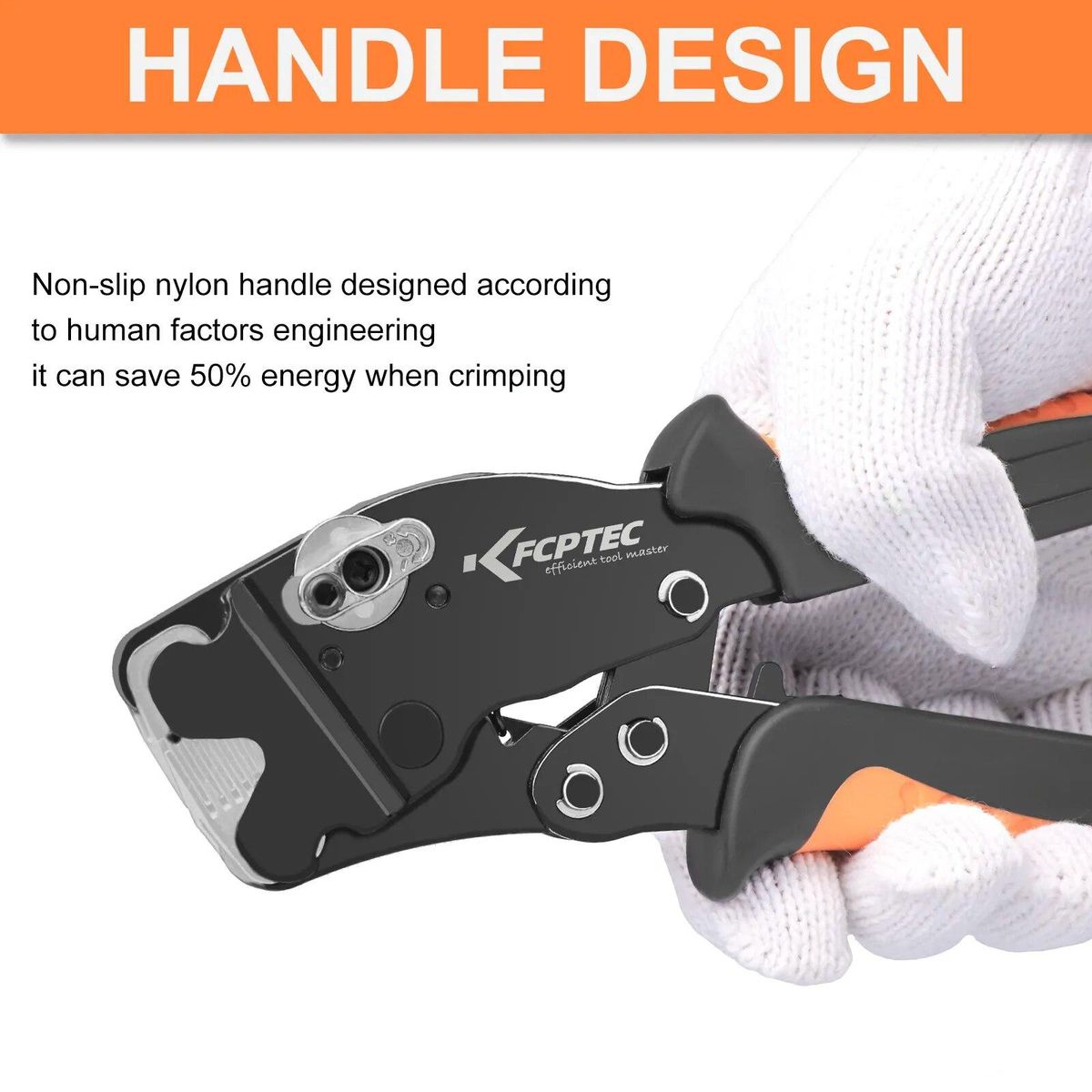 Tubular Terminal Crimping Tools Adjust Knob Control Crimping
