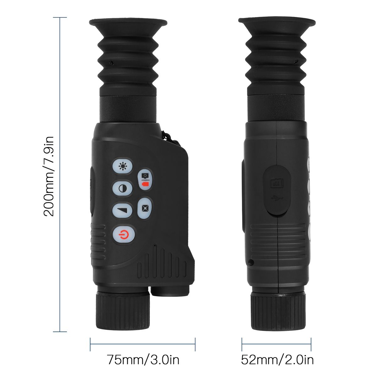 2x Digital Night Vision Monocu-lar Video Photo Nightshot