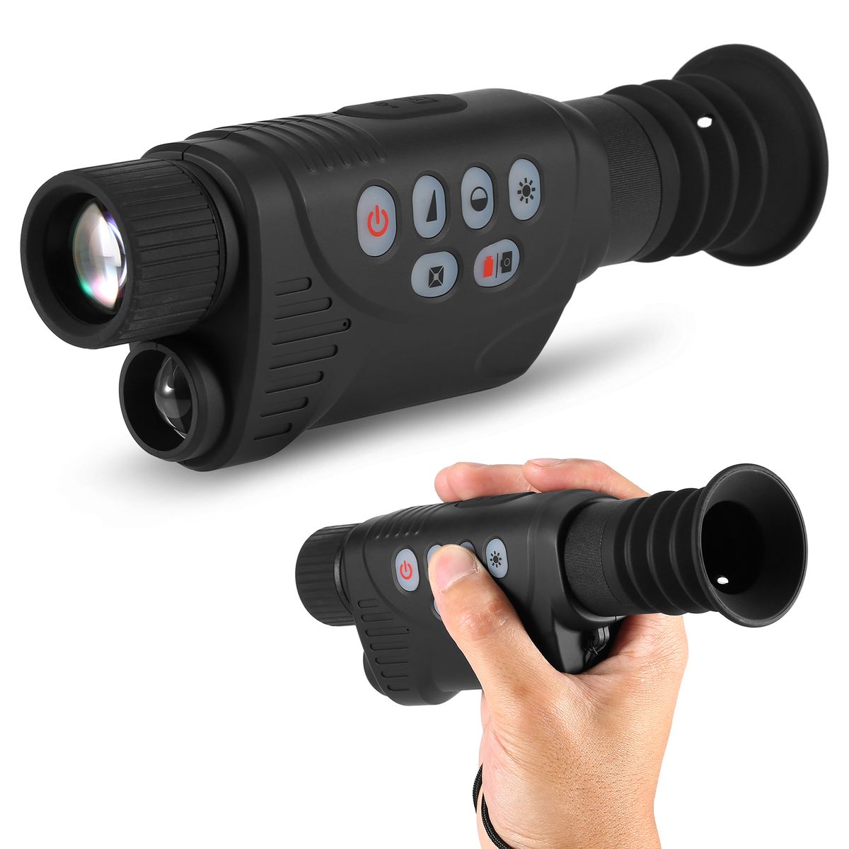 2x Digital Night Vision Monocu-lar Video Photo Nightshot