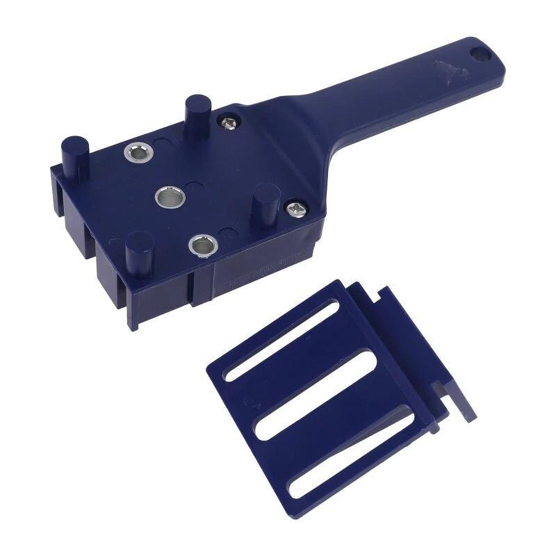 Woodworking Doweling Jig Wood Drill Guide Wood Dowel Drilling Hole Saw Drill Guide Tools Template Wood Drilling for Carpenter