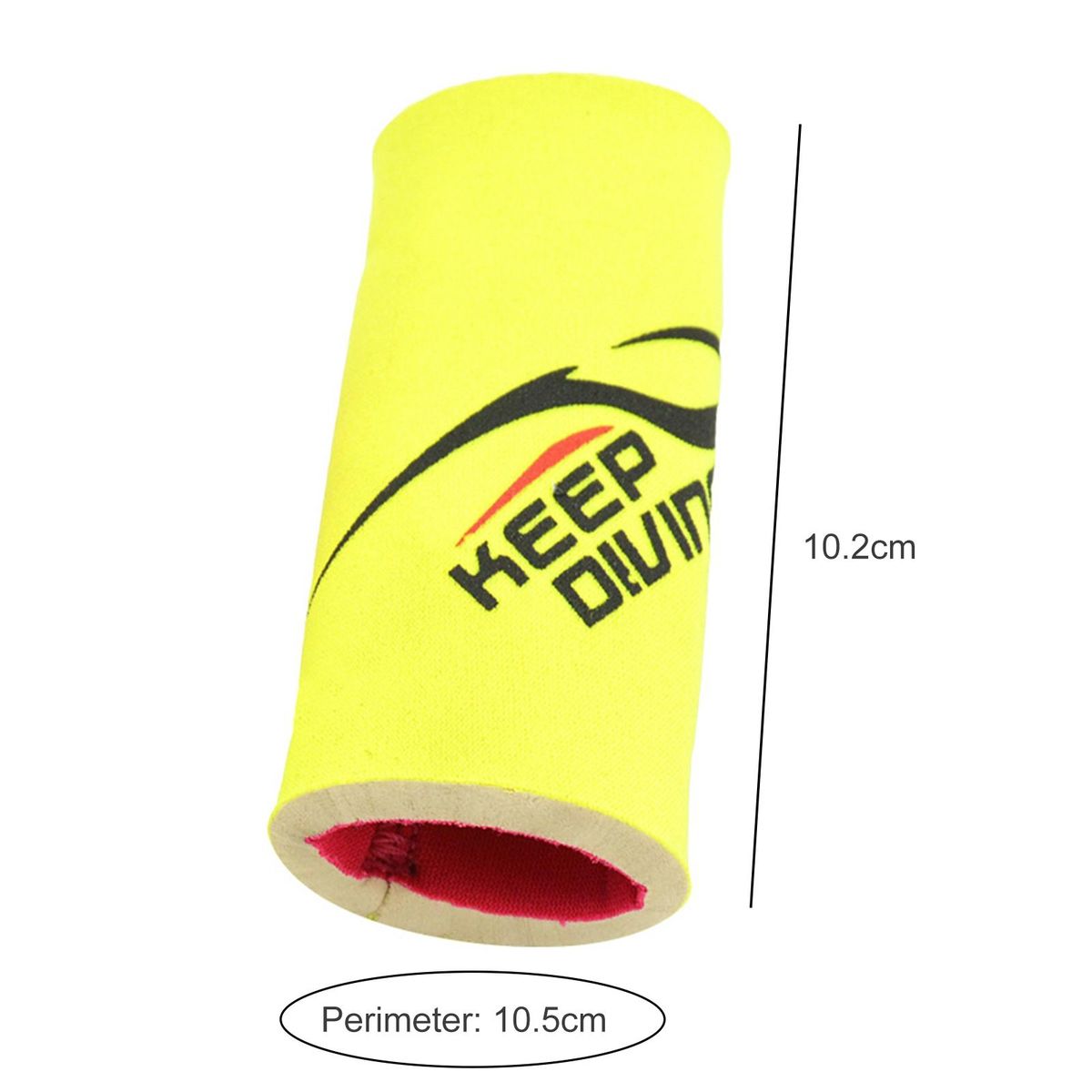 Floating Sleeve Free Snorkel Floating Sleeve Fluorescent Yellow
