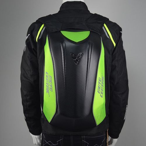 Motorcycle Bag Waterproof Motorcycle Backpack Carbon Fiber Motocross Racing Riding Helmet Bag Motorbike Knight Backpack HLS