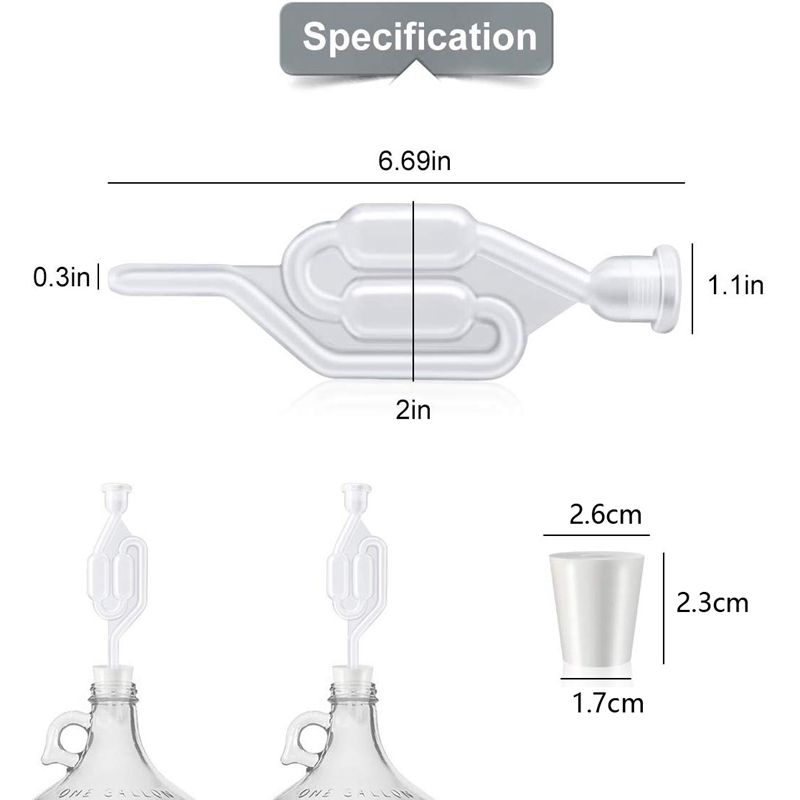 Fermentation Airlock Brewing Airlock Wine Airlock Beer With