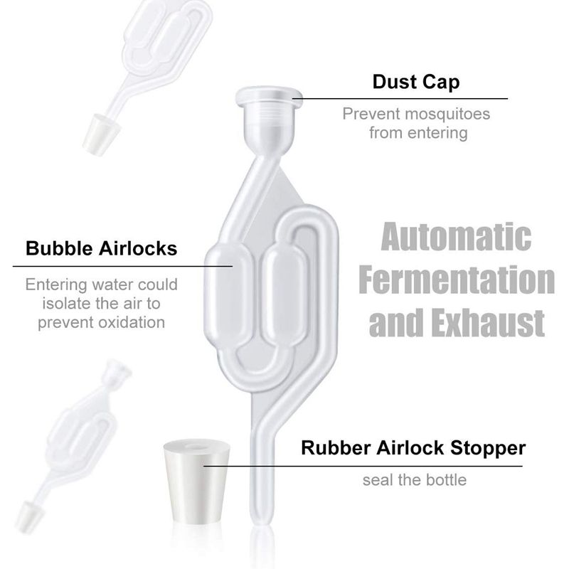 Fermentation Airlock Brewing Airlock Wine Airlock Beer With