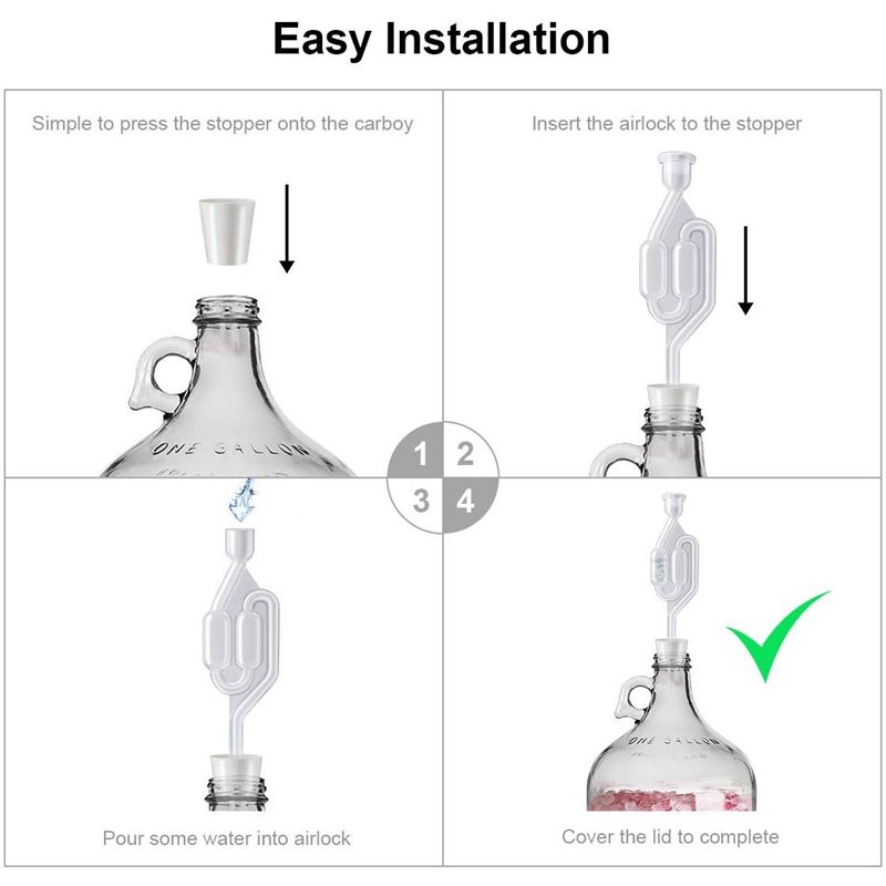 Fermentation Airlock Brewing Airlock Wine Airlock Beer With