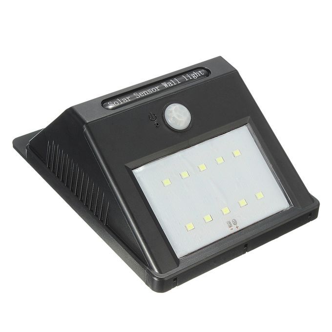 10 LED Solar Motion Sensor Light Outdoor Security Lamp