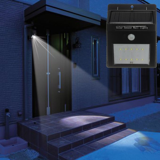 10 LED Solar Motion Sensor Light Outdoor Security Lamp