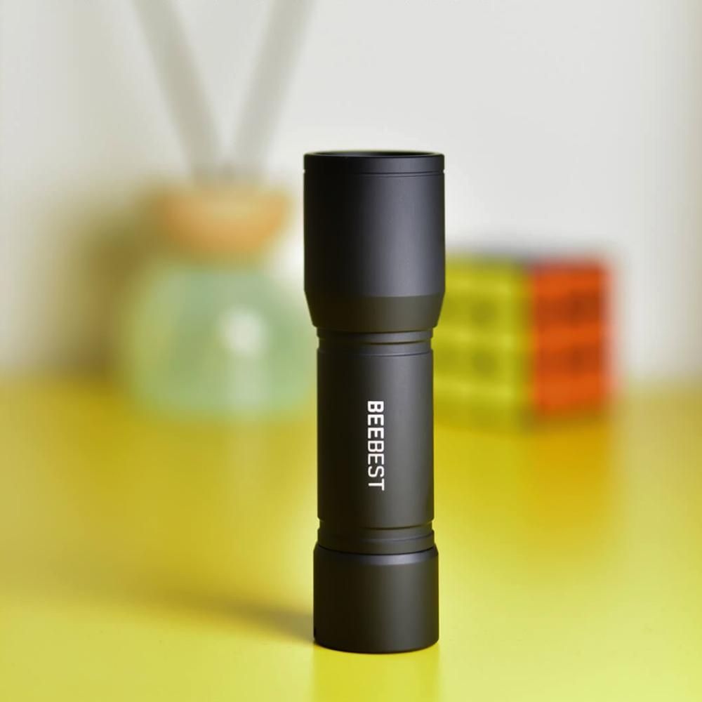 BEEBEST Portable Flashlight Lightweight AAA Batteries Flashlight SOS Portable Mini Rechargable 3 Lighting Mode Waterproof Flashlight Mini LED Flashlight For Camping Night Lighting