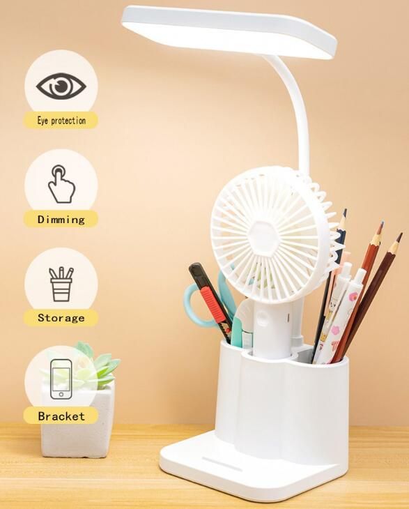 Rechargeable Night Light Lamp Study Lamp Read Desk Led Table Lamp Bedside Light