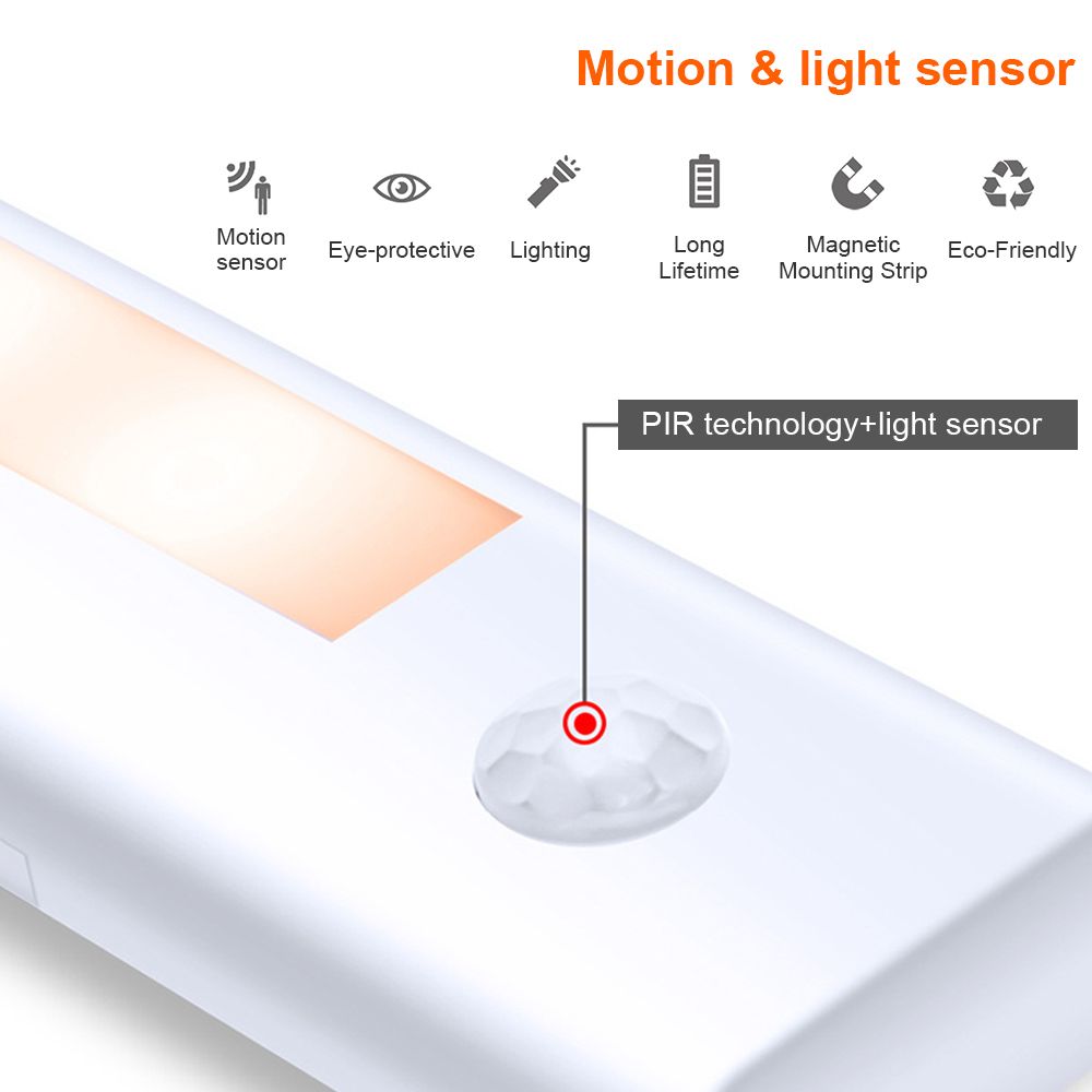 LEDs Night Lamp Closet Light Motion Sensor Magnetic