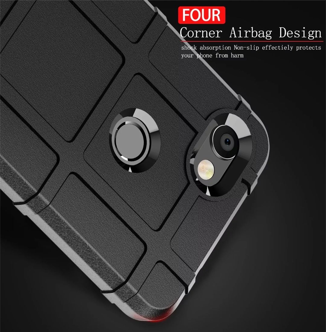 Rugged Shield Back Case For Google Pixel 3 -