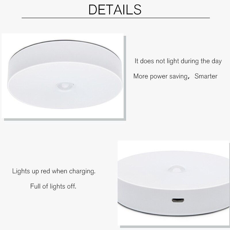 Wireless Body Induction Lamp Motion Sensor Light