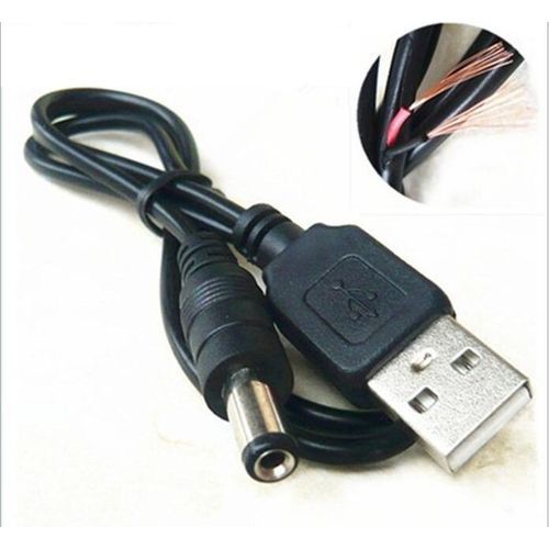 USB To DC 5.5*2.1mm Power Cable Charging Cable