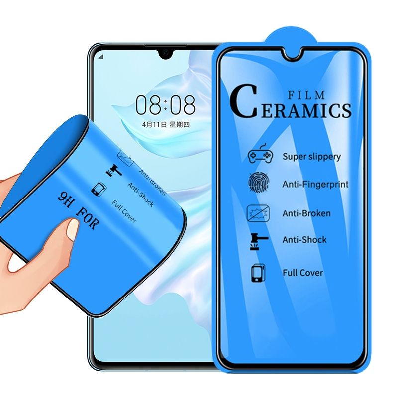 2.5D Full Glue Full Cover Ceramics Film For Huawei P30 Lite