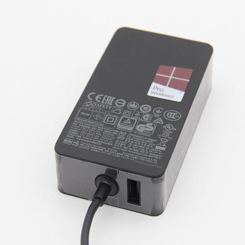 12V 2.58A 36W battery charger for Microsoft Surface Pro  USB