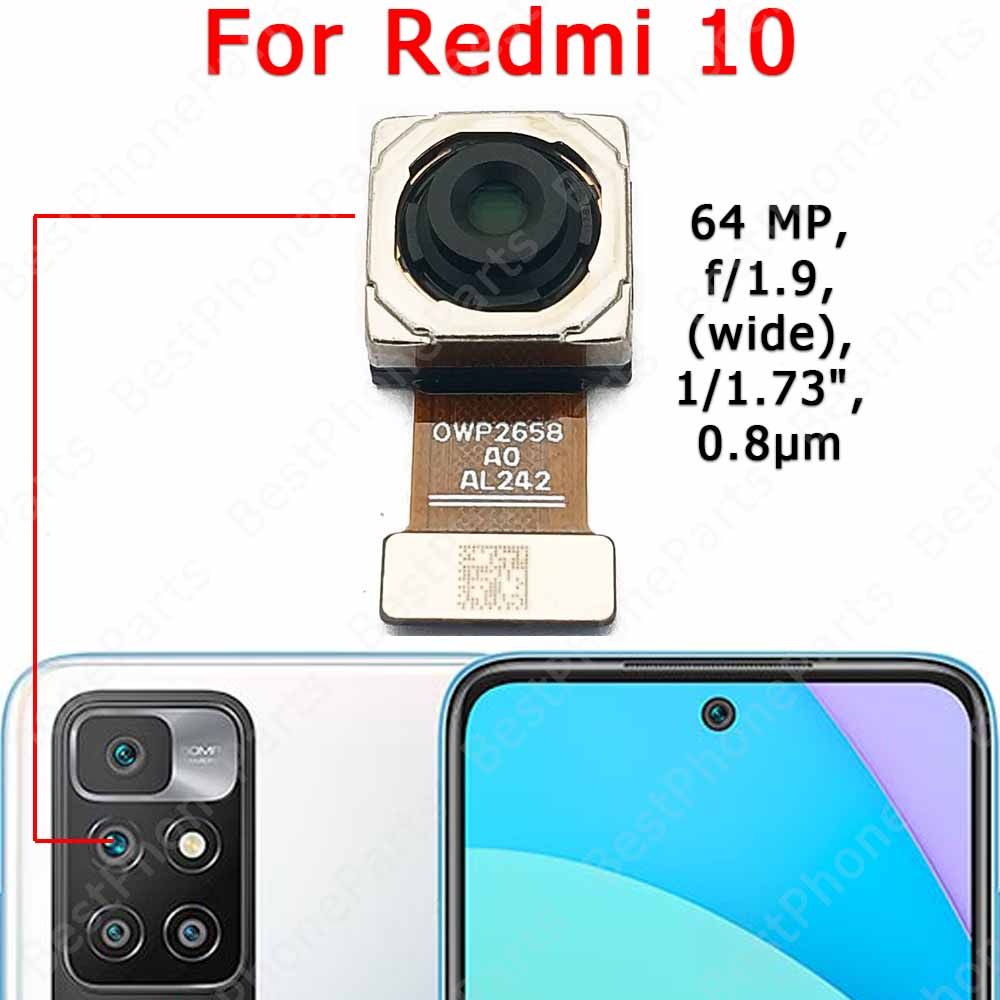 Rear Camera For Xiaomi Redmi 10 Back Camera Module Flex