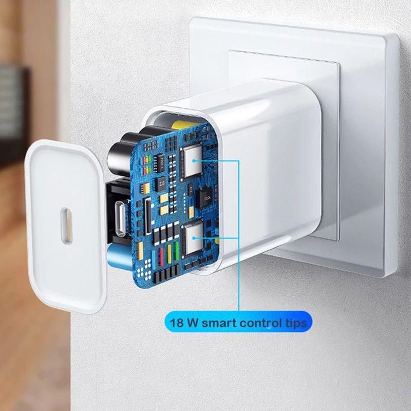 20w Pd Usb-c Power Adapter Charger Fast Charger For Ipho USB