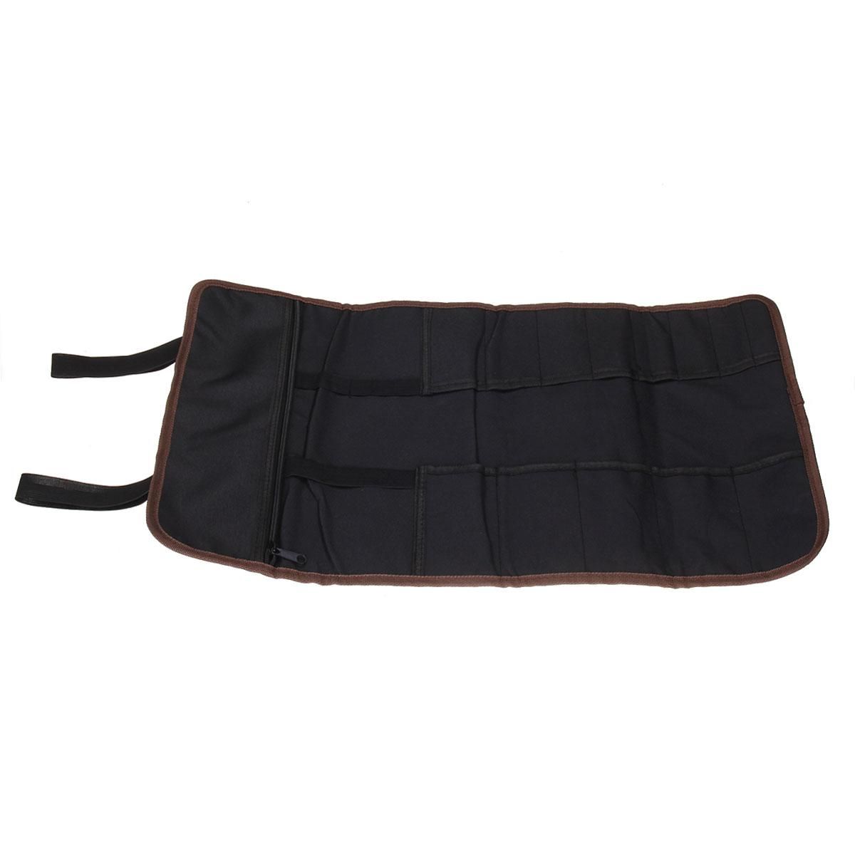 14 Pockets Chef Kn-ife Bag Roll Bag Carry Case Bag Kitchen Portable Storage