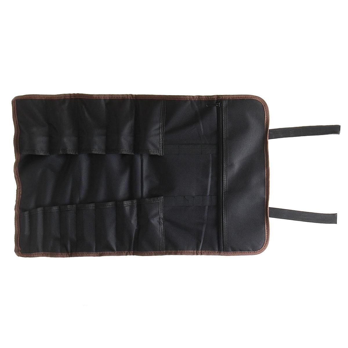 14 Pockets Chef Kn-ife Bag Roll Bag Carry Case Bag Kitchen Portable Storage