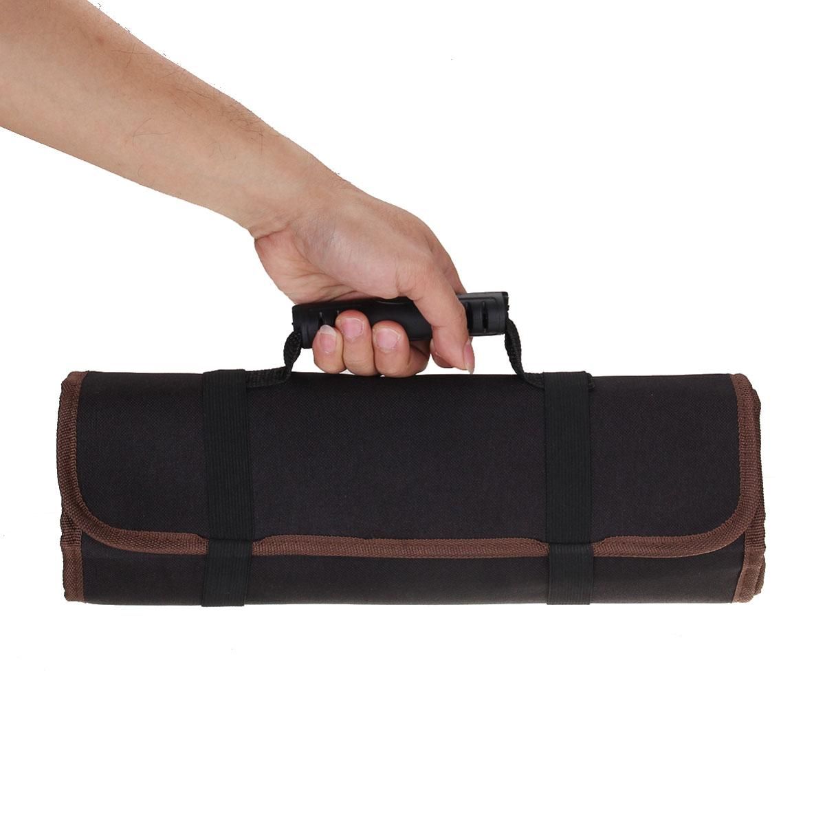 14 Pockets Chef Kn-ife Bag Roll Bag Carry Case Bag Kitchen Portable Storage