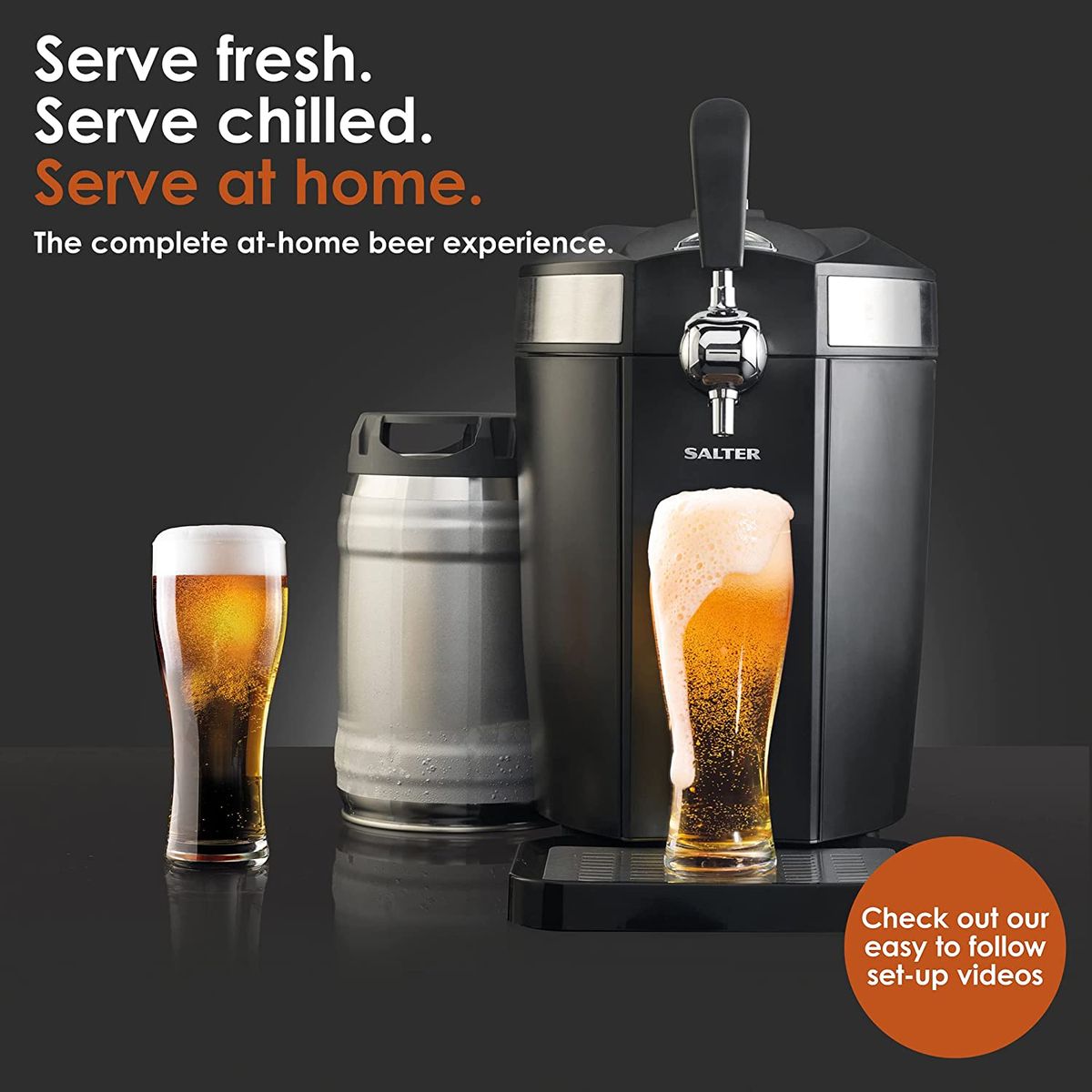 Portable Chilled Beer Dispenser
