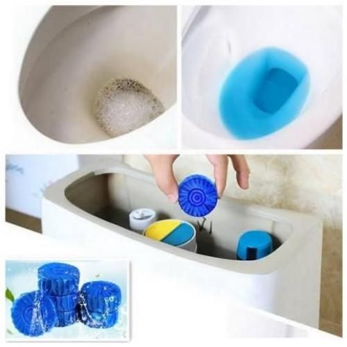 Blue Toilet Cleansing Colored Block- 10 Pcs