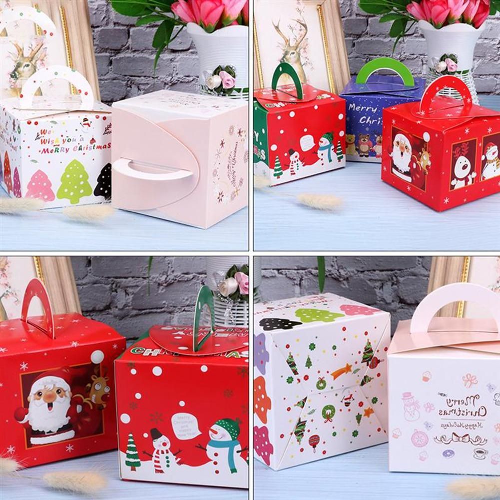 20Pcs Christmas Packing Box Box Candy Holiday Carton