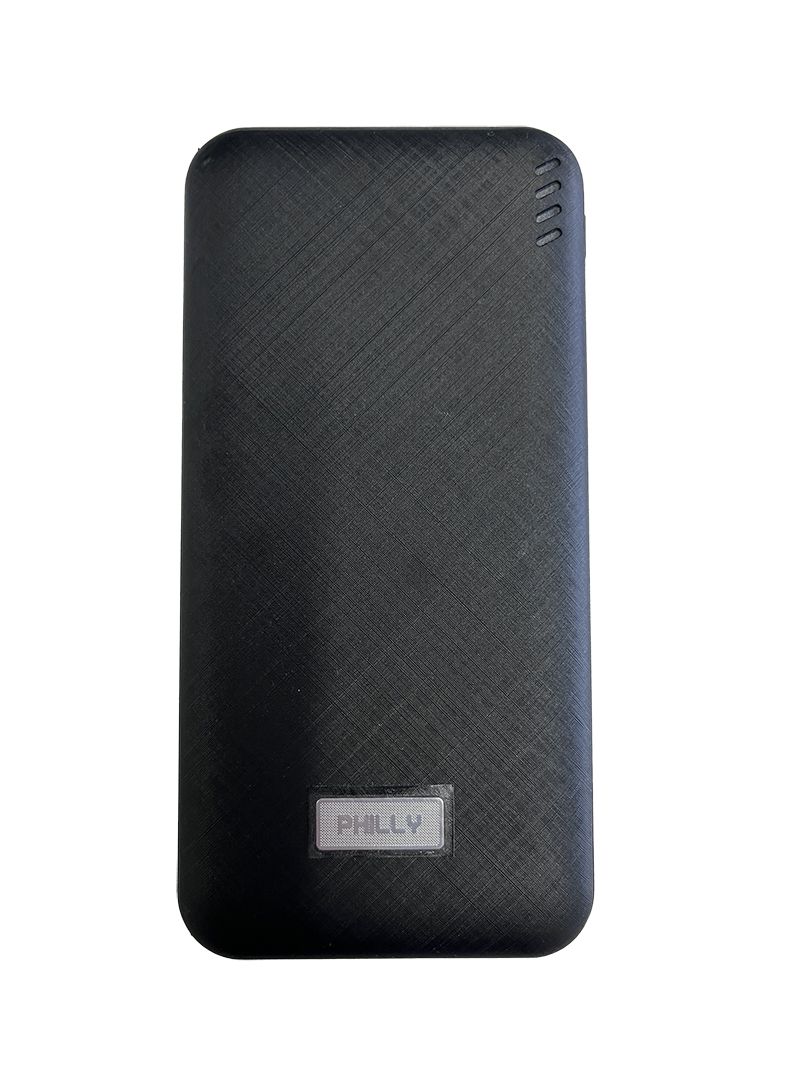 J82Black 10000Mah DualOutput Fast Charging Power-Bank