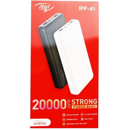 20000mAh Dual Input & Output Fast Charging Strong Power Bank
