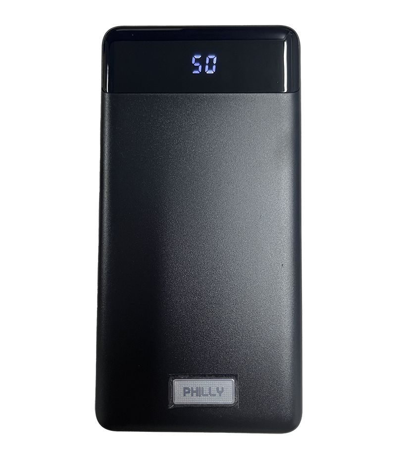 J84 Black  10000 Mah Power-Bank Dual Fast Charging