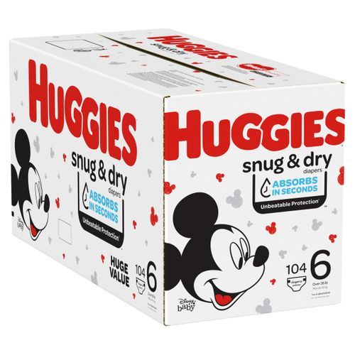 Snug & Dry Diaper Size 6  - 104 Count