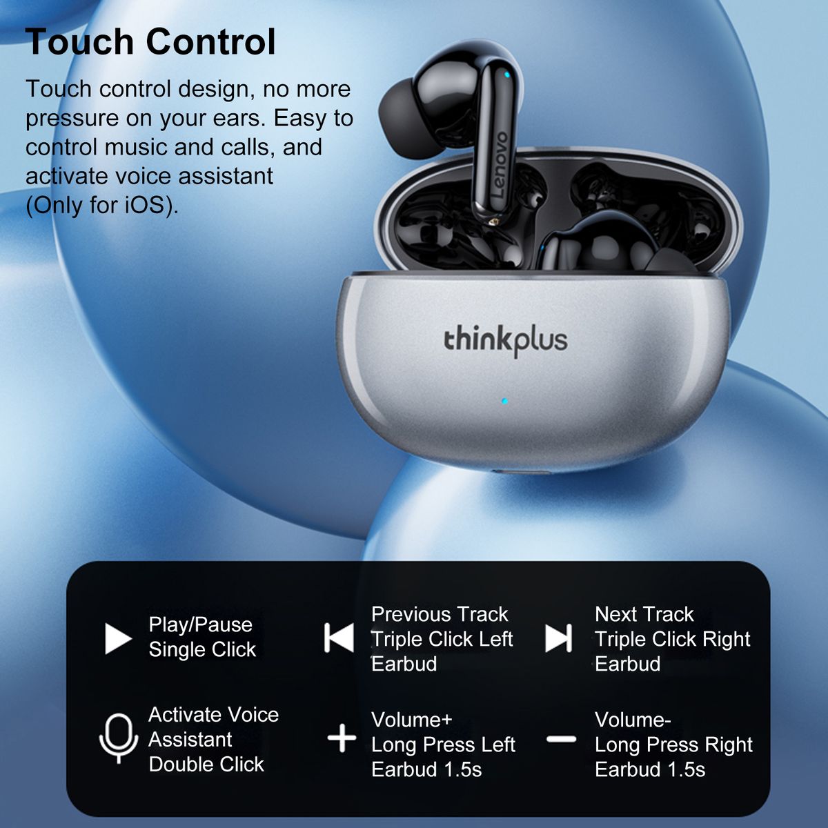 XT88 BT5.3 Earbuds True Wireless Headphones Earphones