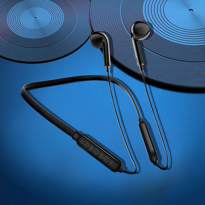 Neck Hanging Wireless Bluetooth Earphone Sports Earbuds