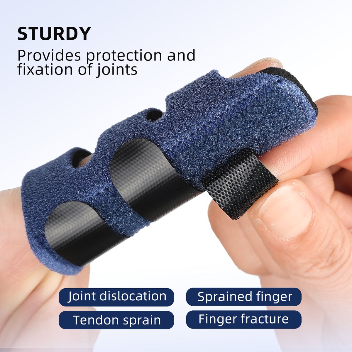 Upgraded Trigger Finger Splints (2 Pcs) Finger Brace Support