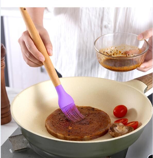 12Pcs/Set Silicone Cooking Utensils Spoons Non-stick