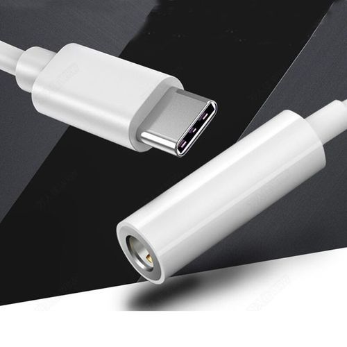 Type C Male To Jack Female Audio Headphone Jack Adapter